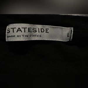 Stateside black round neck shirt